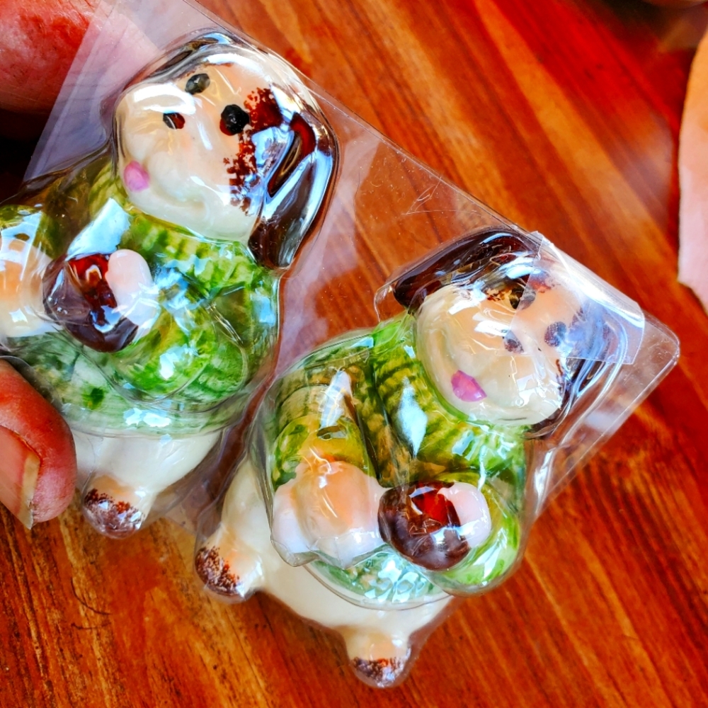 Puppy Salt n Pepper shakers